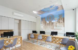 Living room of a Palma city vacation rental